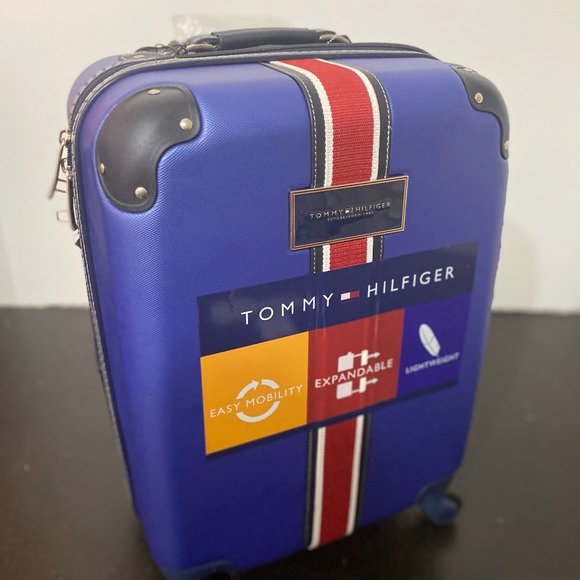 tommy hilfiger hard shell suitcase